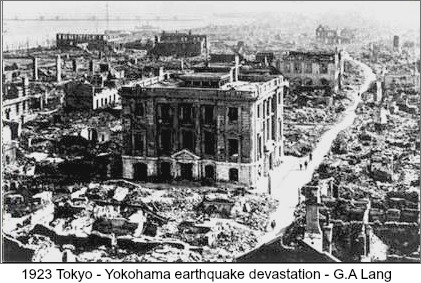 Yokoyama Earthquake devastation Yokoyama Earthquake devastation