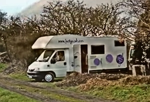 The Campervan used for the 2005 UK Tour