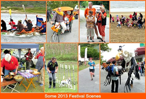 Various Slow Town Festival scenes Various Slow Town Festival scenes