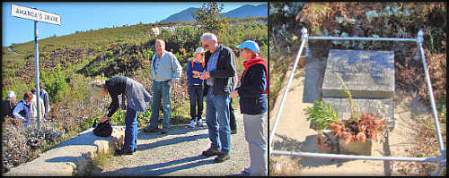 Amanda's Grave on the Montagu Pass