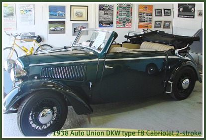 Auto Union 1938  DKW type F8 Cabriolet Auto Union 1938  DKW type F8 Cabriolet
