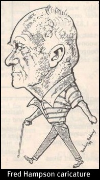 Fred Hampson caricature Fred Hampson caricature