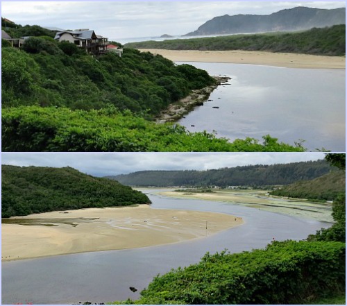 Kingfisher Corner view if Swartvlei Lagoon