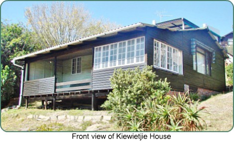 Kiewietjie House front view Kiewietjie House front view