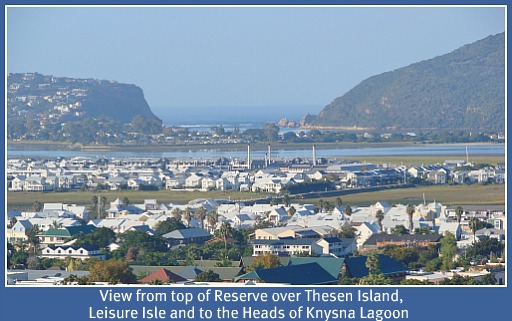 Pledge view to Knysna Heads