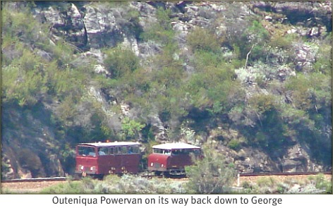 OPV return trip to George