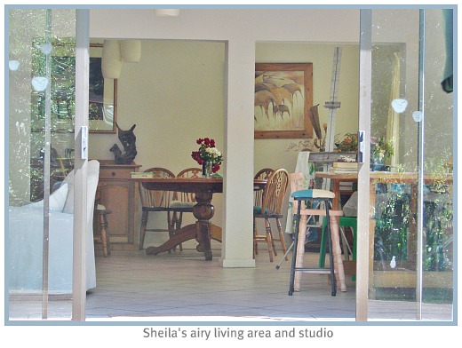 Sheila's studio