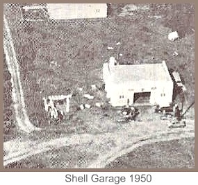 Shell Garage in 1950 Shell Garage in 1950