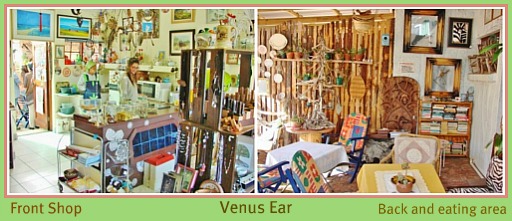 Front shop and back eating area Front shop and back eating area