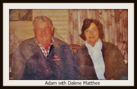 Dalene and Adam Dalene Matthee and Adam Stander