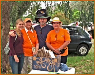Amazing Car Race Officials at the start of the Race.