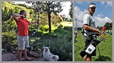 Mark Dixon taking up archery again in 2014