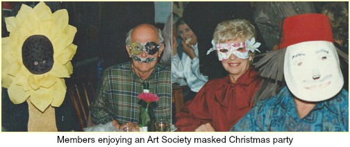 Art Society masked Xmas party