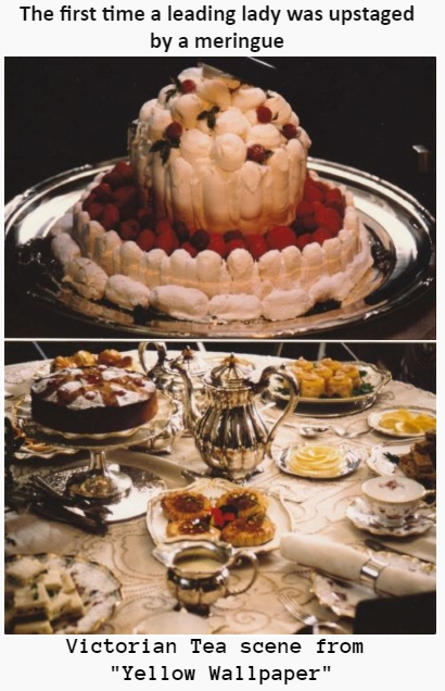 A Victorian Tea scene from "Yellow Wallpaper".