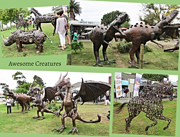 Awesome, crafted imaginary and prehistoric creatures.