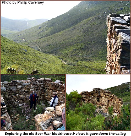 The old Boer-war blockhouse Lookout The old Boer-war blockhouse Lookout
