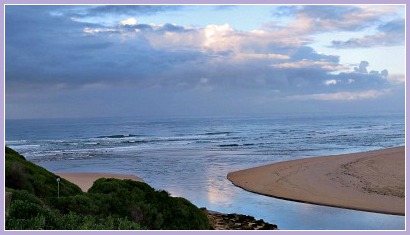 Where the river meets the ocean