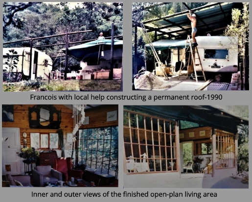 Building a permanent structure on the farm. Building a permanent structure on the farm.