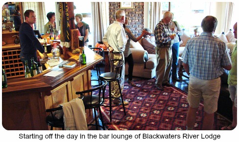 Bar lounge at Blackwater River Lodge Bar lounge at Blackwater River Lodge