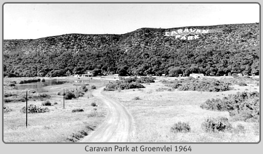 The Caravan Park at Groenvlei in 1964.
