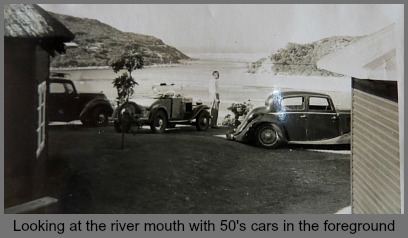 Carpark near the river mouth in the 50s