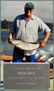 Cecil's gone fishing!