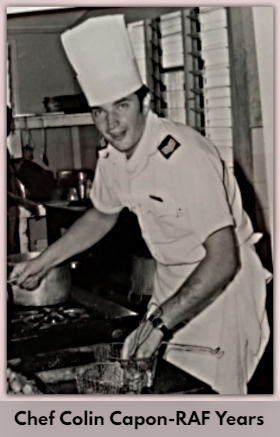 Chef Colin - RAF Years.
