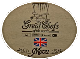 Great Chefs of the World logo.