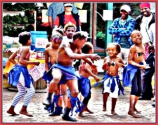 Sedgefield children celebrating Heritage Day