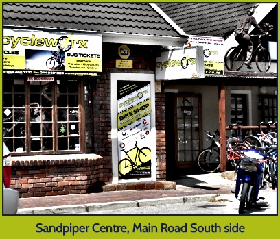 Cycleworx -Sandpiper Centre, South Side Main Road Cycleworx -Sandpiper Centre, South Side Main Road