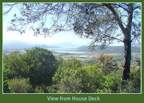 Views of Swartvlei from the farmhouse