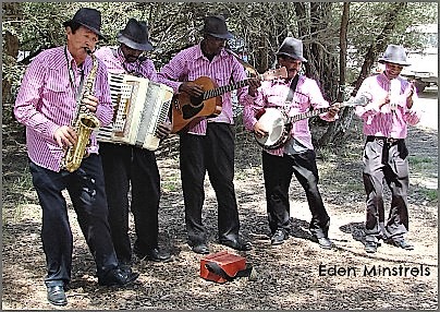 The popular Eden Minstrels The popular Eden Minstrels