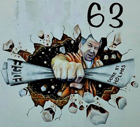 Mural for Edge Community Newspaper Mural for Edge Community Newspaper