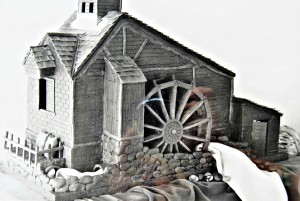 Silver medal winning English country mill