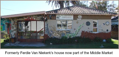 Ferdie Van Niekerk's house