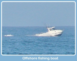 Off-shore fishing boat near Goukamma Marine Protected Area Off-shore fishing boat near Goukamma Marine Protected Area