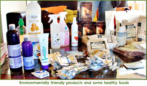Earth, pet and people friendly products