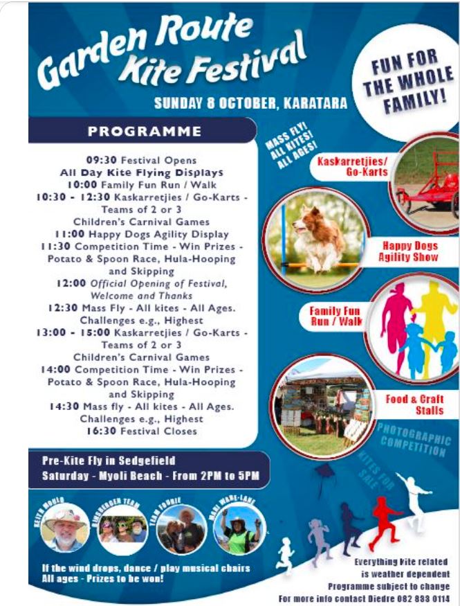 Garden Route Kite Festival 2023 Program