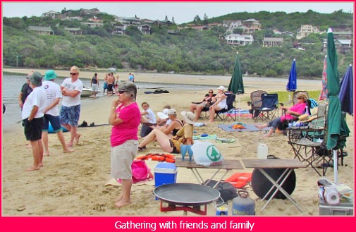 Xmas gathering on Monkey Beach