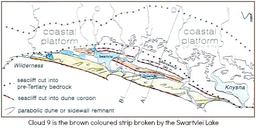Map of the Dunes in the Sedgefield area