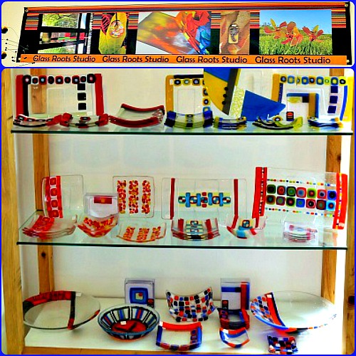 Some amazing glasswork displays