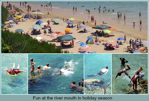 Sedgefield river-mouth fun