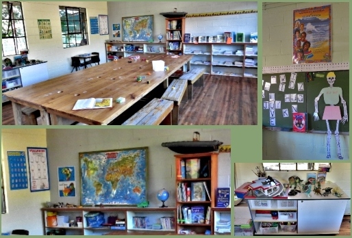 The bright and cheerful Indoor Classroom