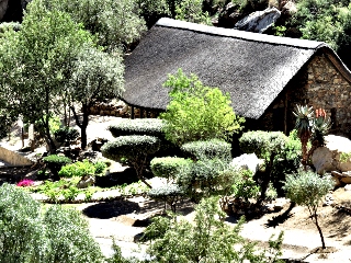 Rest stop Information Centre from the Waterfall pathway