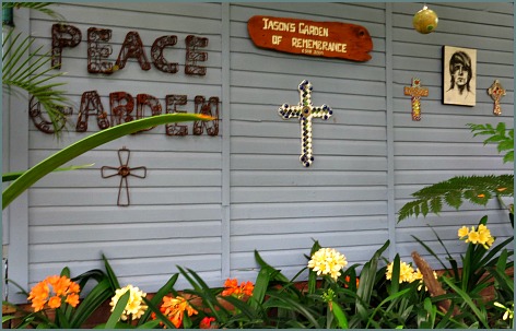 Peace Garden for Carrie's deceased Eldest son Peace Garden for Carrie's deceased Eldest son