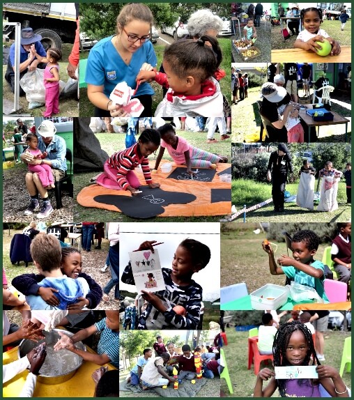 Children having Time Out at Kiddies Corner after Swop Shop transactions. Children having Time Out at Kiddies Corner after Swop Shop transactions.
