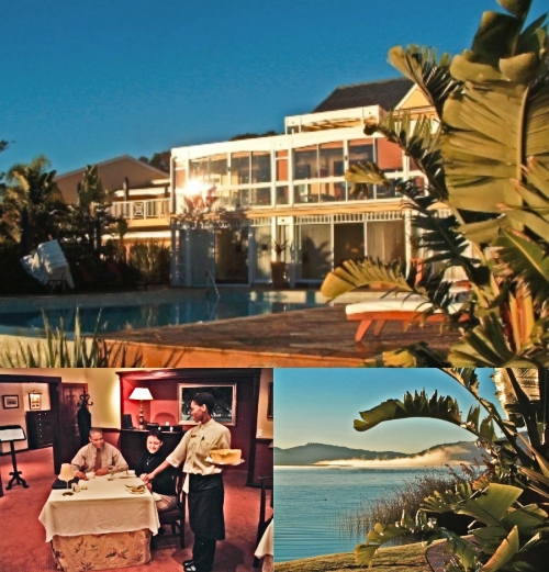 Lake Pleasant Living in 2004 and staff being trained in the Feathers Restaurant to serve diners.