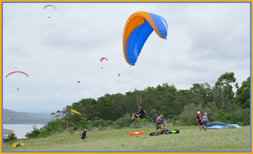 Sedgeview paragliding Launch site on Cloud 9