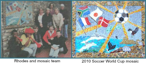 Art Society library mosaic