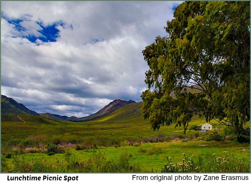 Attaquaskloof Valley lunch break